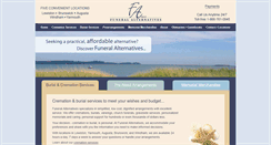 Desktop Screenshot of funeralalternatives.net